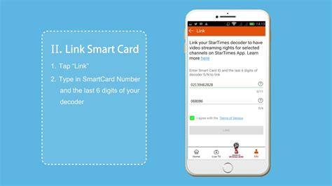 startime decorder smart card|How to link your decoder smart card with the .